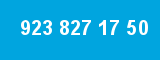 923 827 17 50 923 827 17 50